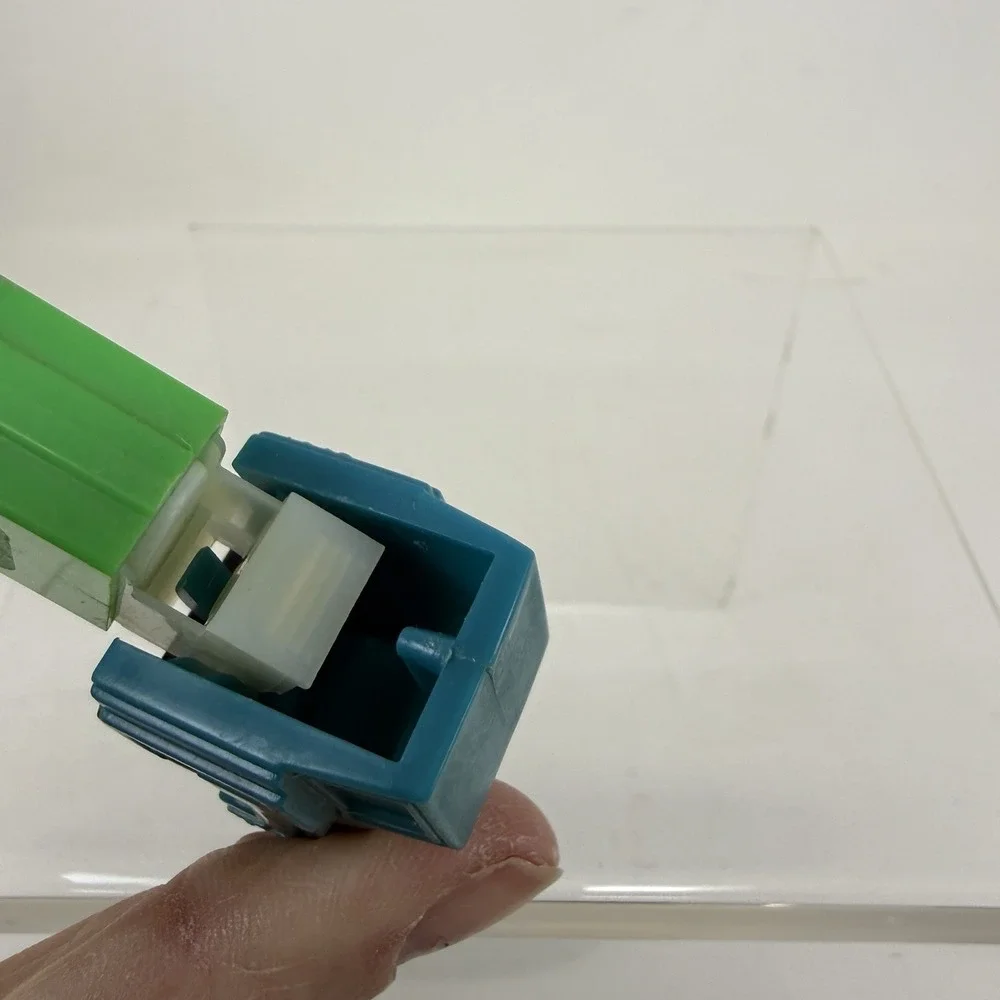 Vintage PEZ Truck Green & Blue No feet -  Made‎ in Slovenia